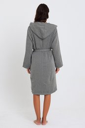 Crystal Bathrobe -Black
