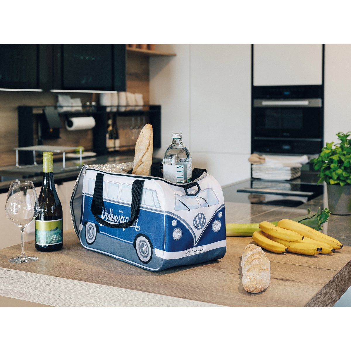 Volkswagen VW T1 Bus Bolsa Nevera (25 l) - Azul