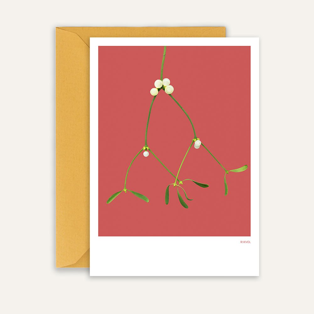 Winter Embrace - MistleToe 02, greeting card + envelope