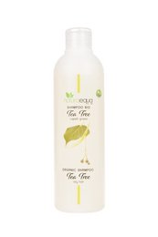 Tea tree shampoo for oily hair, infused with natural tea tree oil to cleanse and balance scalp.