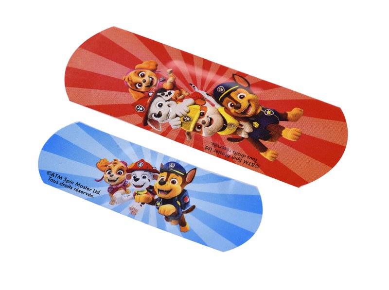 PAW PATROL METALOWE PUDEŁKO 24 Opatrunki
