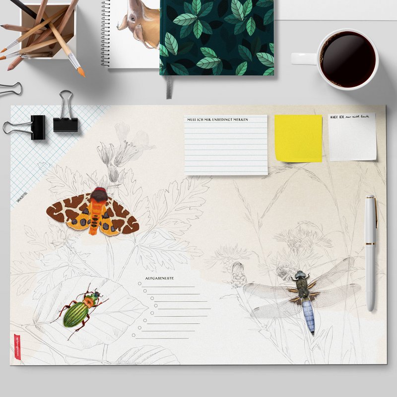 Desk Pad - Insectos