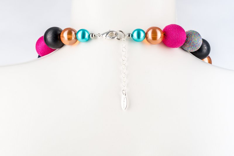 Stephisimo "Bollywood" necklace, Psychodelic