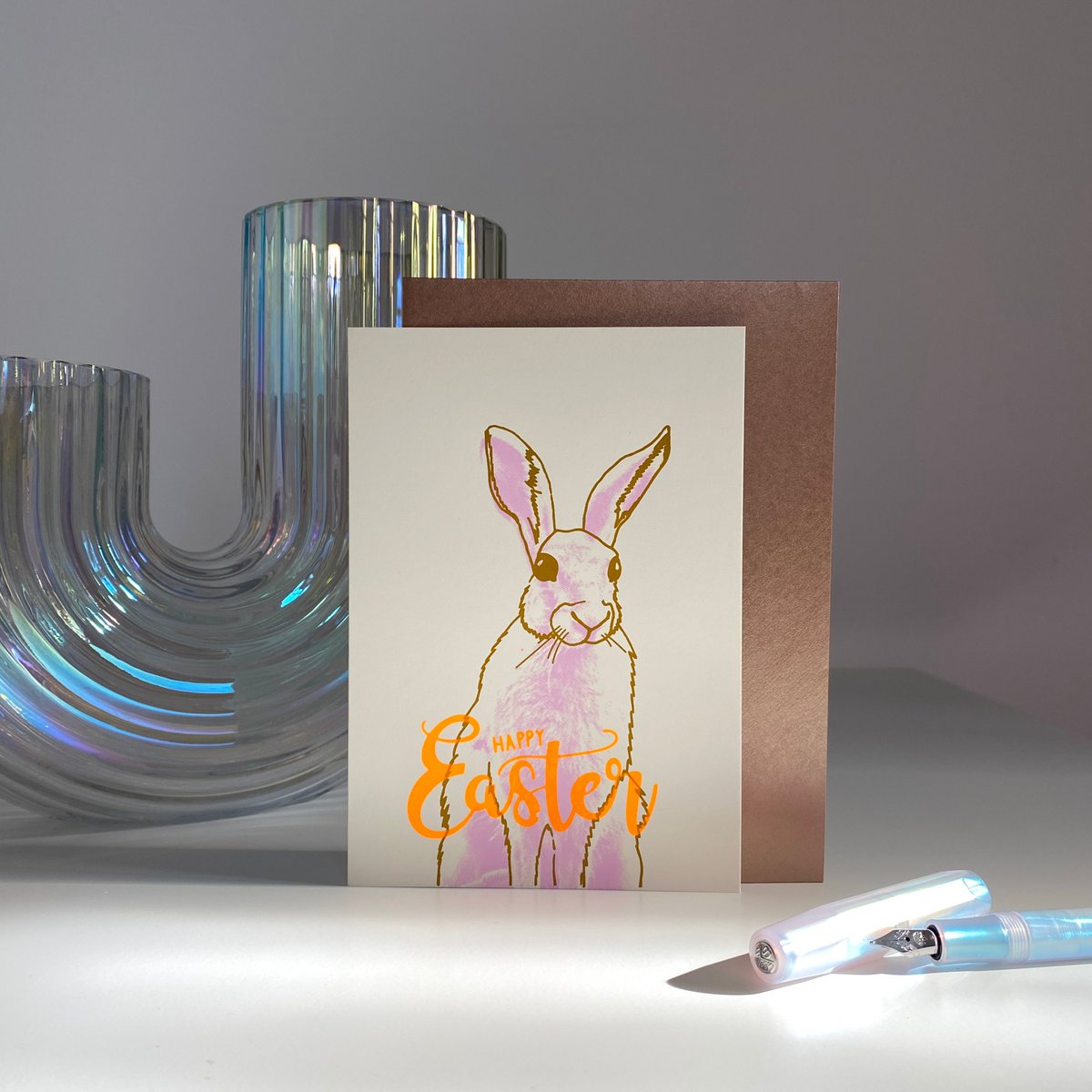 Happy Easter copper