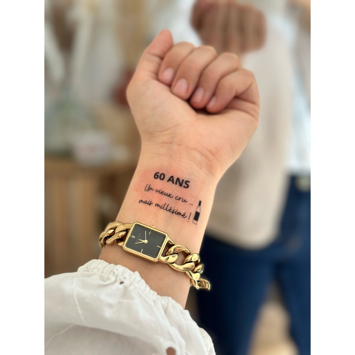Tatuaggio temporaneo Sioou 60 anni ma vintage! x5