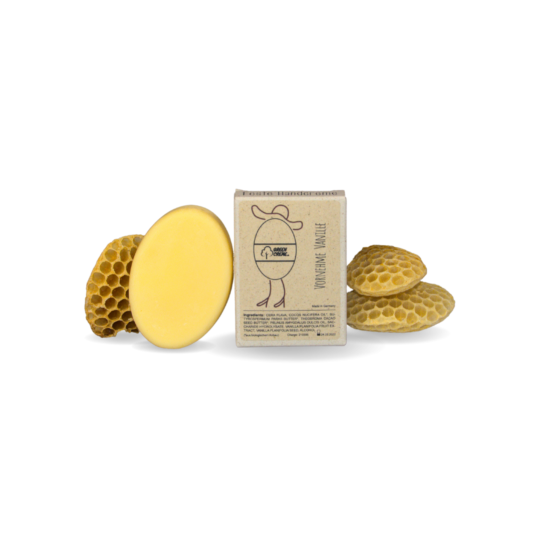 Vornehme Vanille - feste Handcreme - 30 Gramm