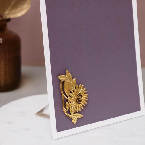 Display vol met 24 magnetische fotohouders - art nouveau + gratis display