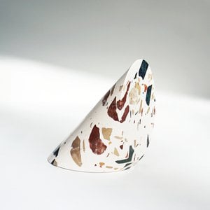 SOLID bookend - terrazzo single