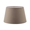 Home Sweet Home stoffen lampenkap Largo - taupe - 20/15/13 cm