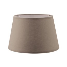 Home Sweet Home stoffen lampenkap Largo - taupe - 20/15/13 cm