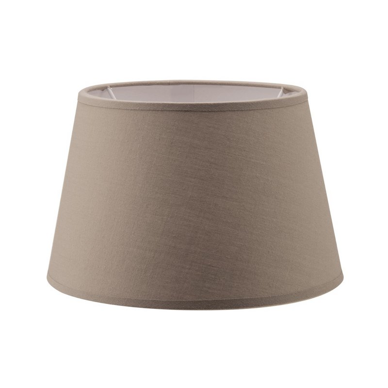 Home Sweet Home stoffen lampenkap Largo - taupe - 20/15/13 cm