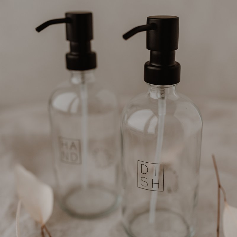 Seifenspender Dish transparent 500ml (VE = 6 Stk)
