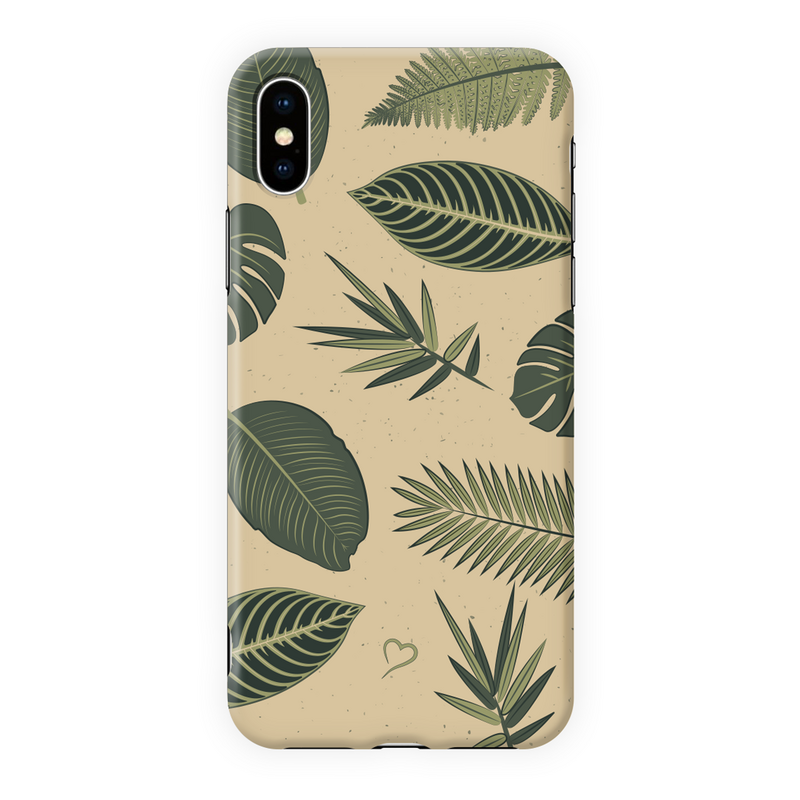 Vær-blad i dig selv Miljøvenligt iPhone cover