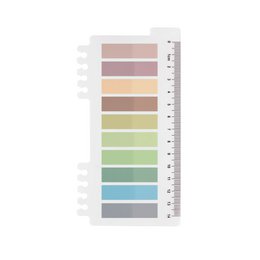 Pastel-colored sticky notes and tabs in a variety of shapes and styles, including index tabs, transparent tabs, and annotating tabs. The product is available in different color variants such as Meadow Mist, Dreamy Garden, and Spring Morandi.