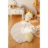 “Sand” Linen Leaf Mat