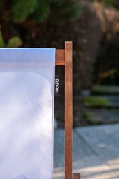 Transat chilienne - bois massif - toile amovible – Design by Gilles Giacomotti