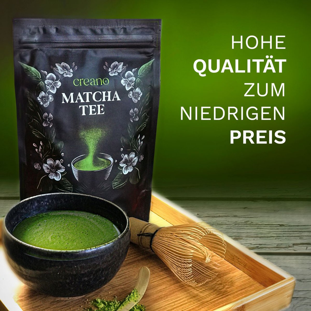 Creano Bio Matcha Tee 100g Premium