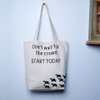 Tote tas van biologisch canvas katoen