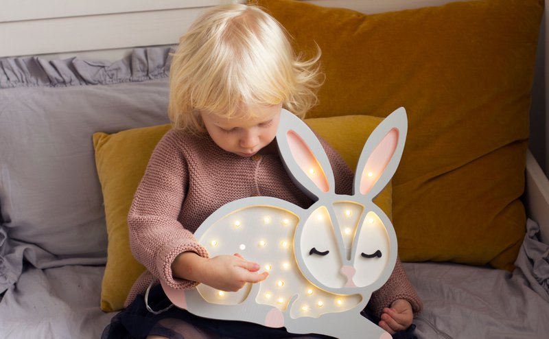 LAMPADA CONIGLIETTO PICCOLE LUCI