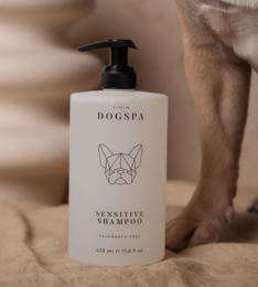 Følsom hundeshampoo