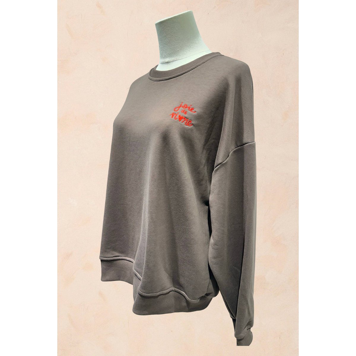 Sweat joie de vivre en coton