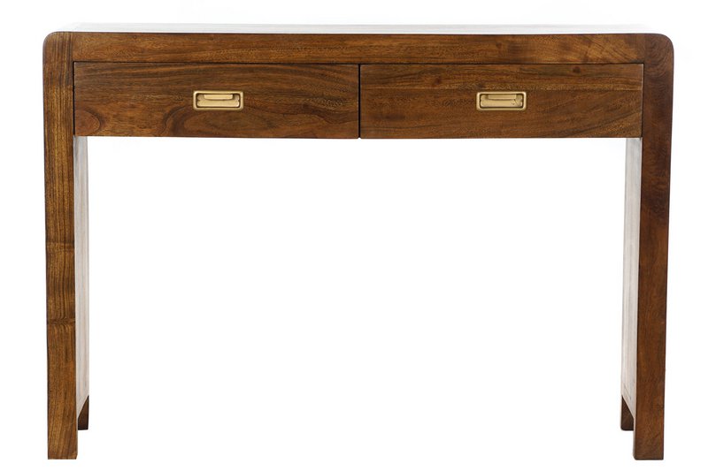 CONSOLA ACACIA 110X27,5X76 NATURAL MARRON MB178511