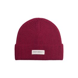 RB5003X | CERVINO Knitted Cap Wool Blend Made in Italy Col. Bordeaux