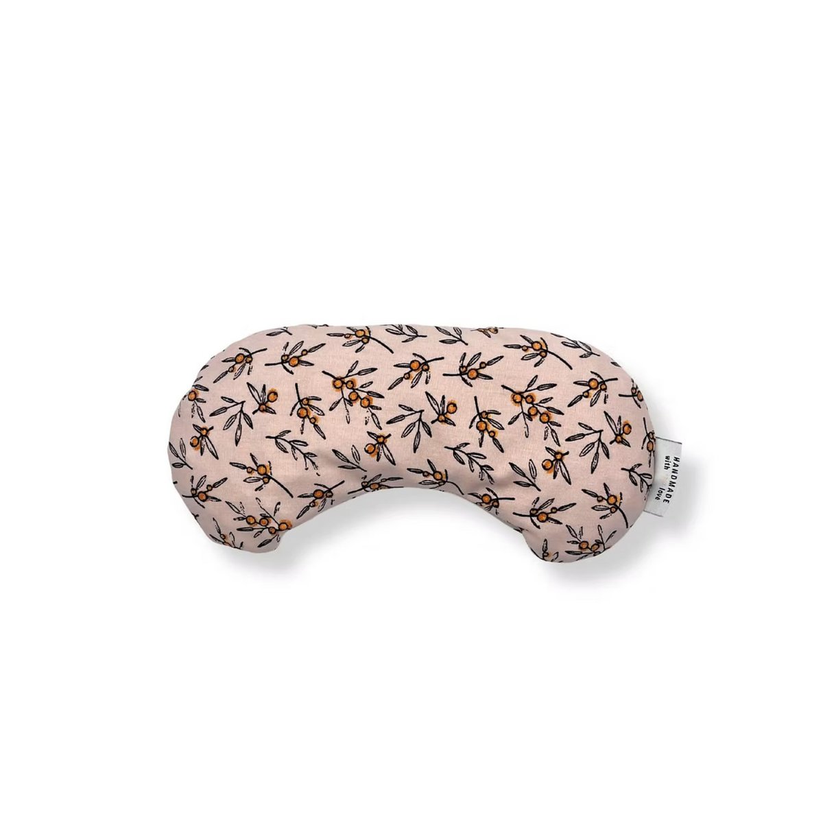 Heating cushion - Cherry stone eye mask - Pink blossom branch