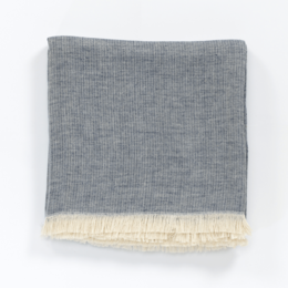 Coperta da tiro in misto lino Katre