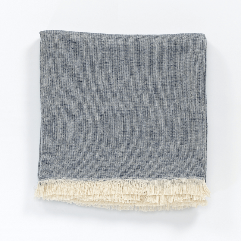 Coperta da tiro in misto lino Katre
