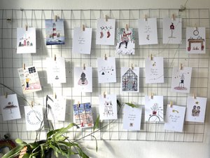 Advent calendar cards DIN A7