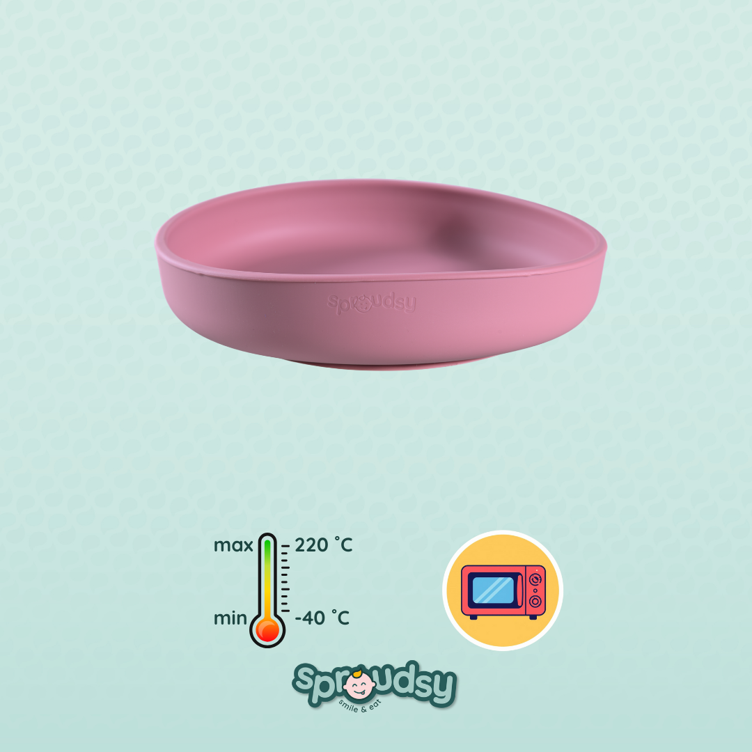 Baby plate with suction cup – Serene
