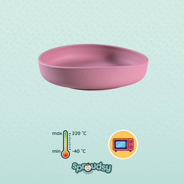 Baby plate with suction cup – Serene