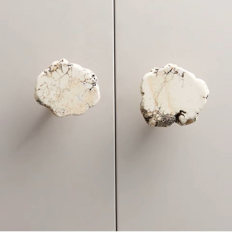Pomo para mueble de piedra