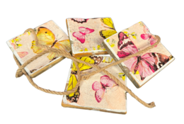 Home Deco Old Dutch Coast Butterfly Pink