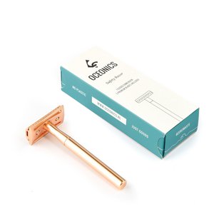 Sicherheitsrasierer Roségold | Null Abfall | Rasieren ohne Plastik