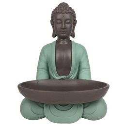 Bodhi statue med fad