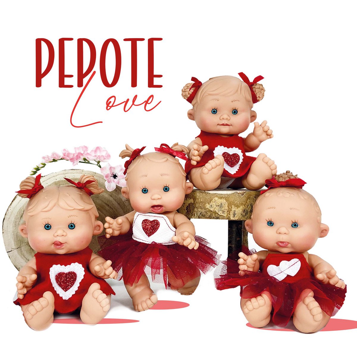 Pepote Love Display Doll 8 unità