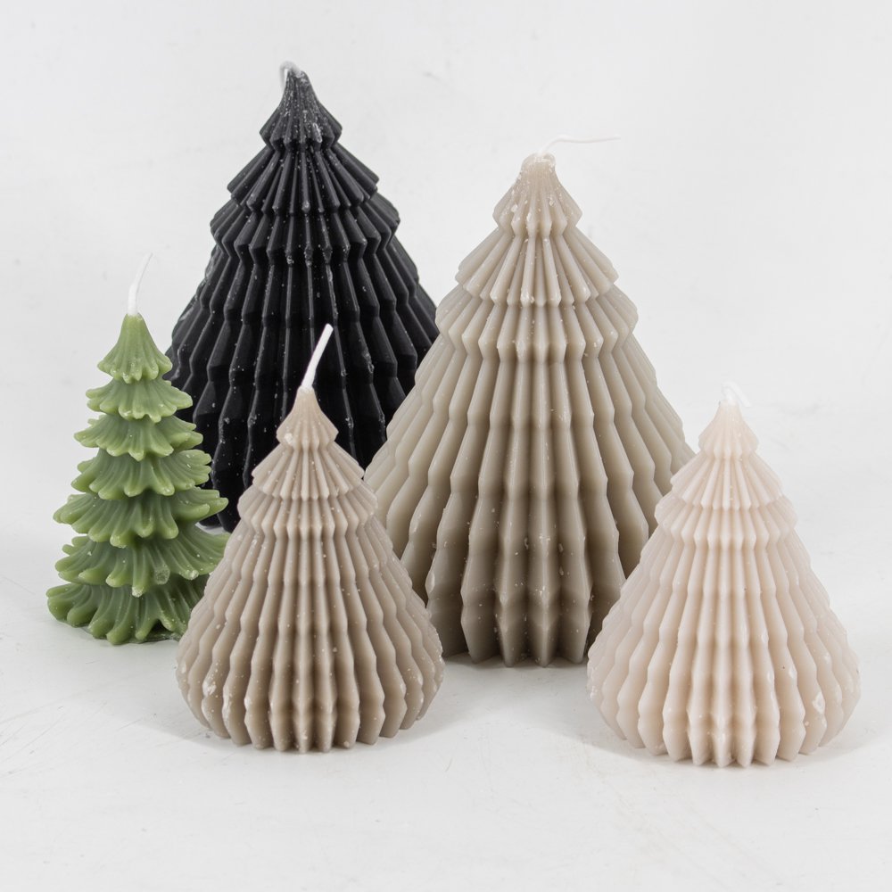 Candle tree modern beige