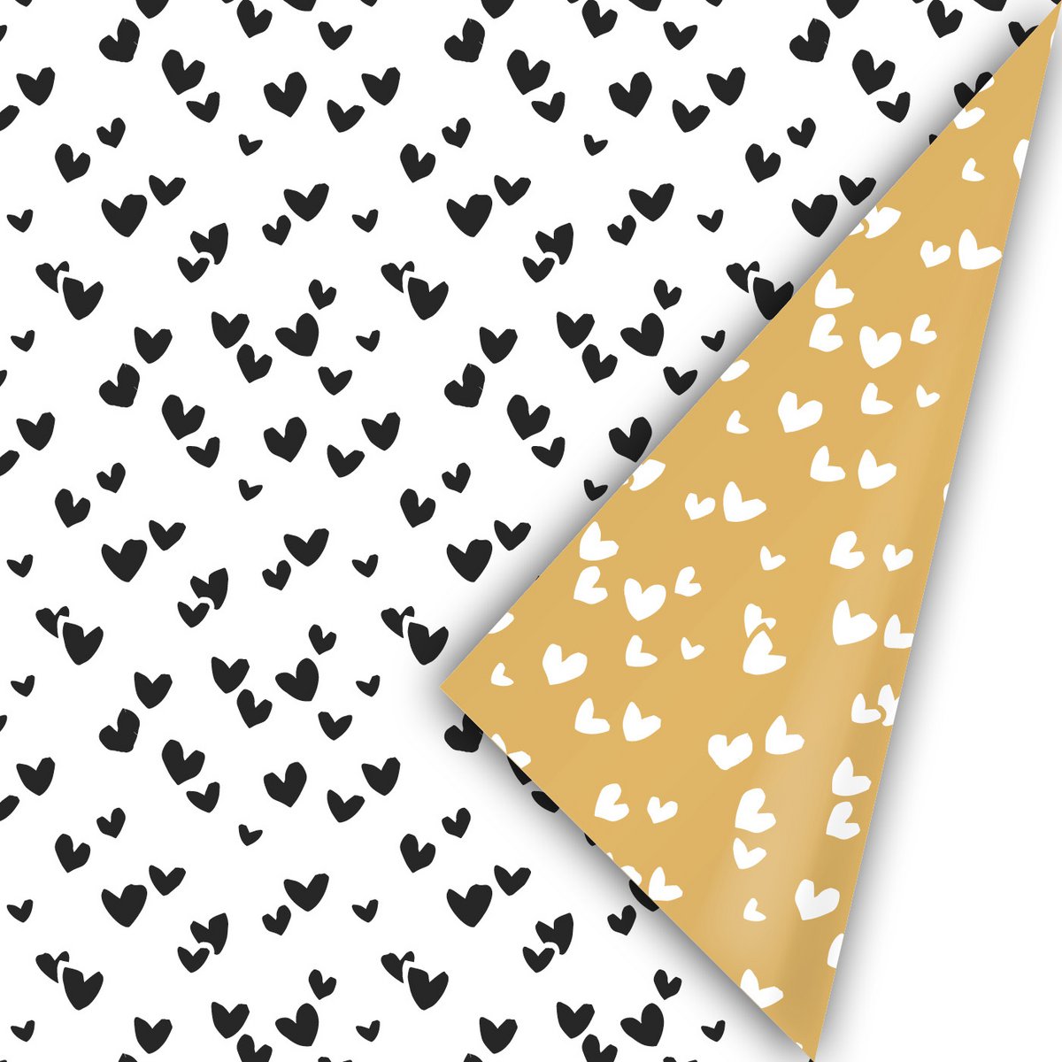 Solo Hearts - Rolls of wrapping paper - 10 pieces