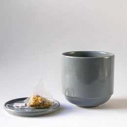 Large mug Mox Mathilde - fjord blue - 500ml - without lid