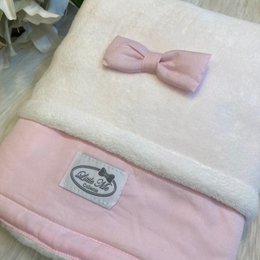 Blanket classic love light pink
