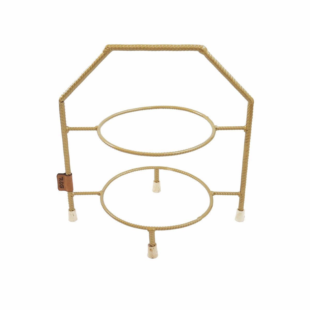 Etagère - 2 plates - Gold