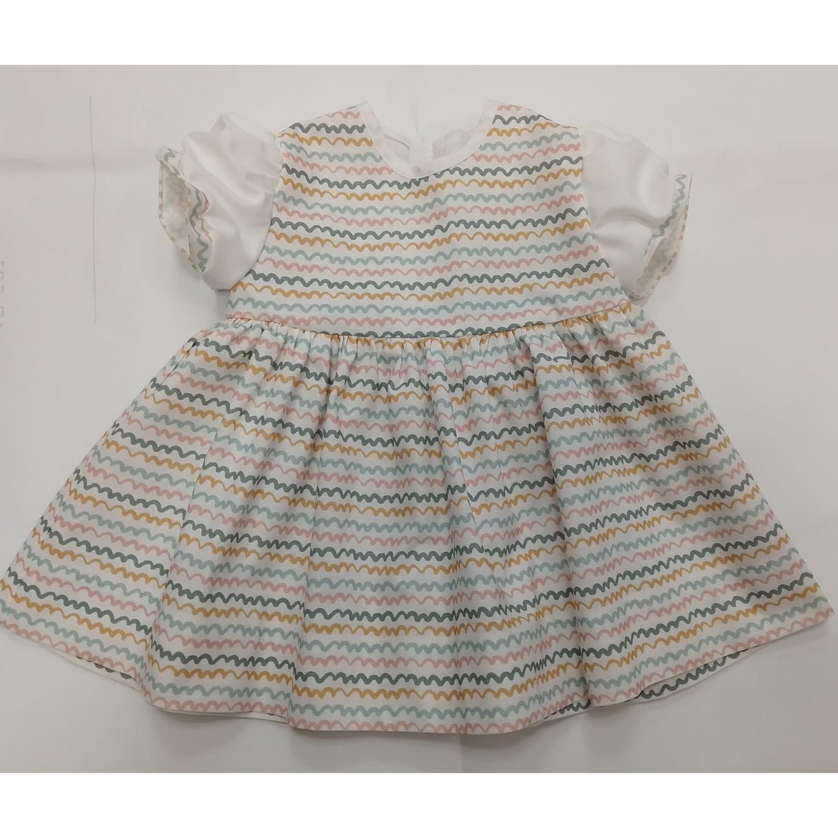 Robe bébé olive