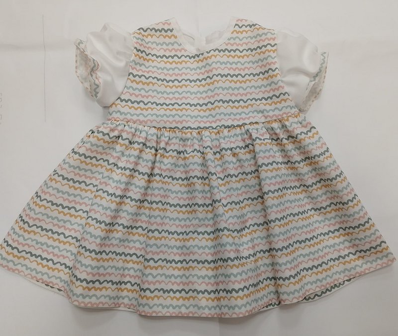Robe bébé olive