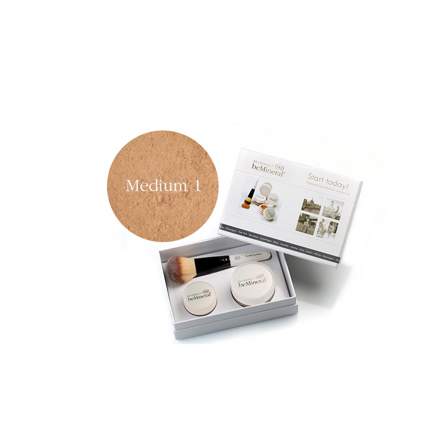 beMineral Start Today! - Kit - MEDIUM-1 (Body Glow Warm)