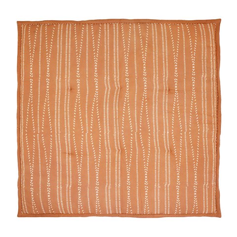 NEPO TERRACOTTA Baby-Ruhematte mit Bohemian-Print