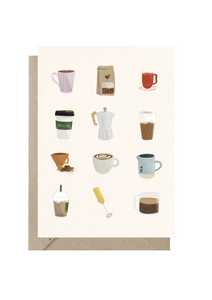 Ansichtkaart | Koffie