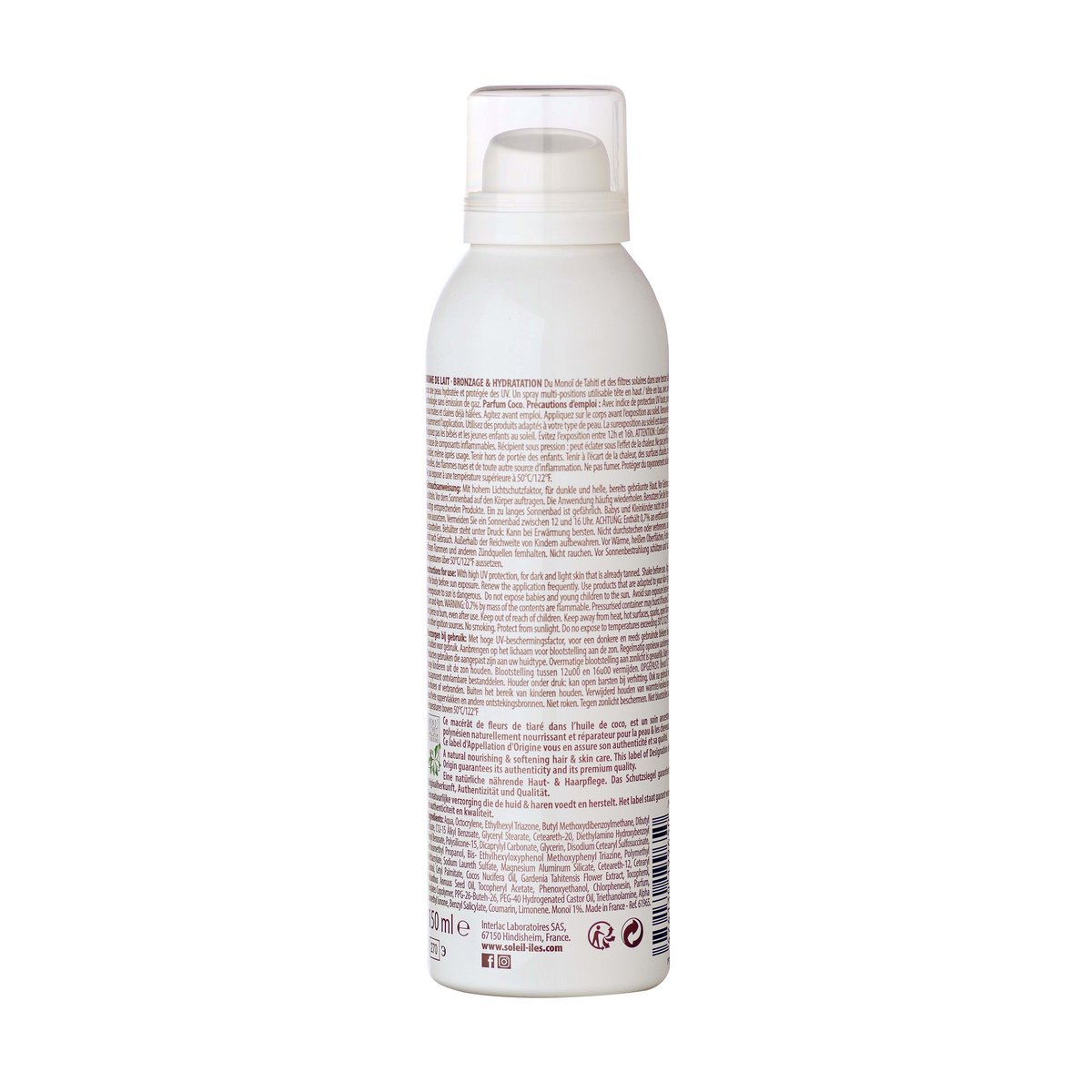 MLECZKO O ZAPACHU KOKOSOWEGO SPF 50