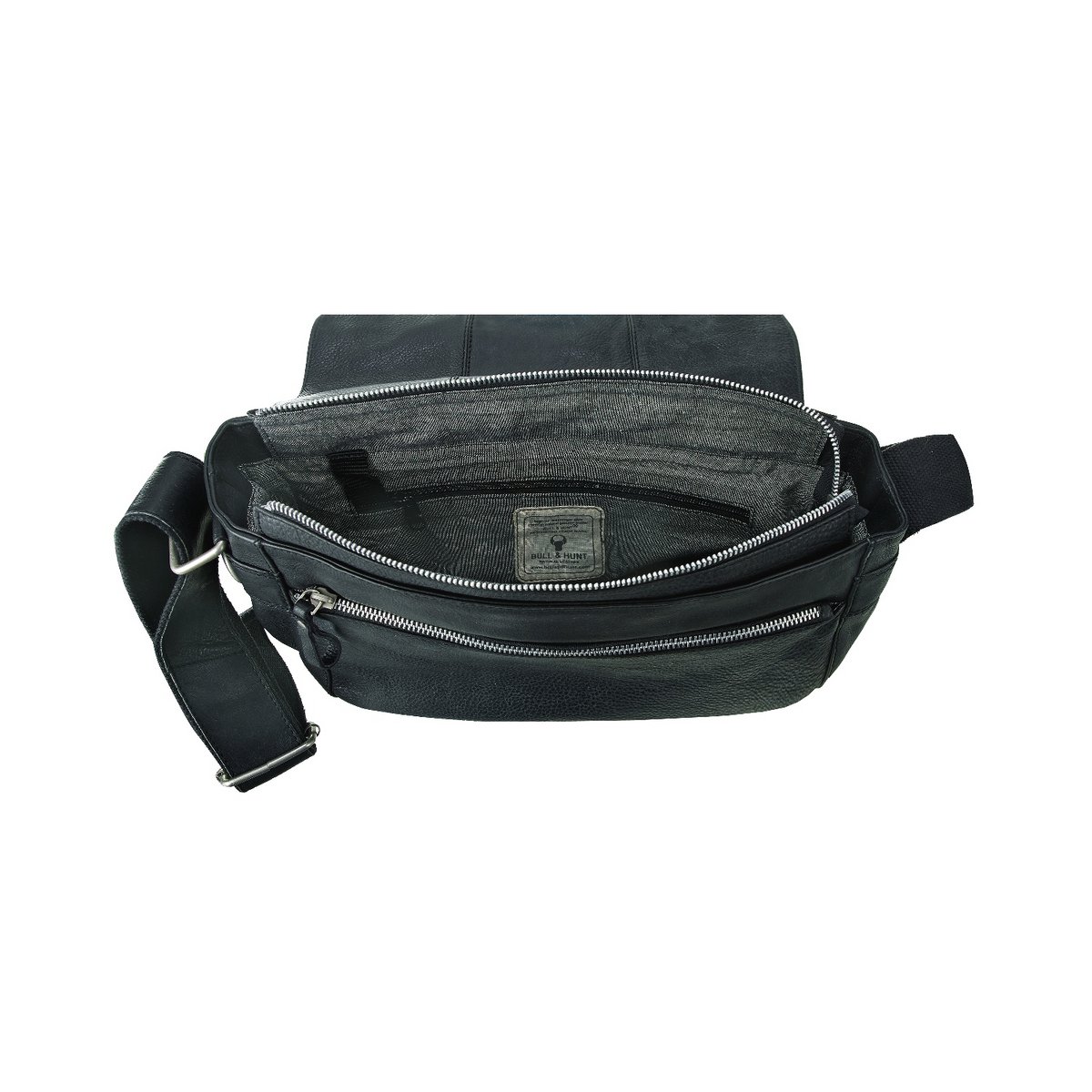 Veinticinco bolso de mensajero Antigo Cross Black *una bolsa dos estilos *